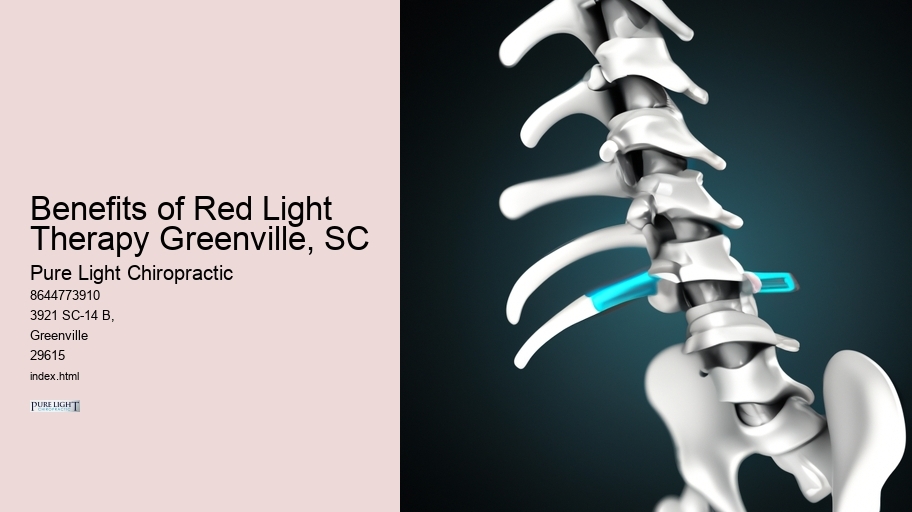 Benefits of Red Light Therapy Greenville, SC